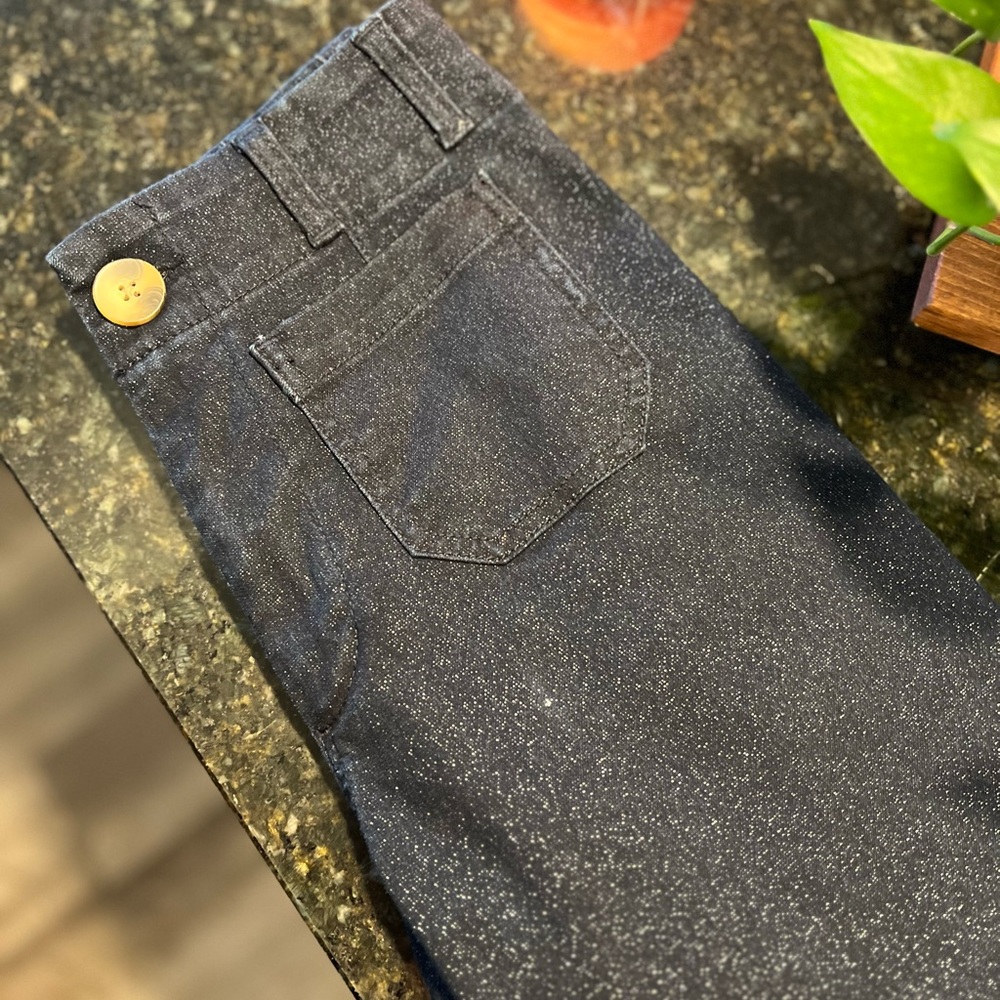 Maeve Midnight Glitter Pants